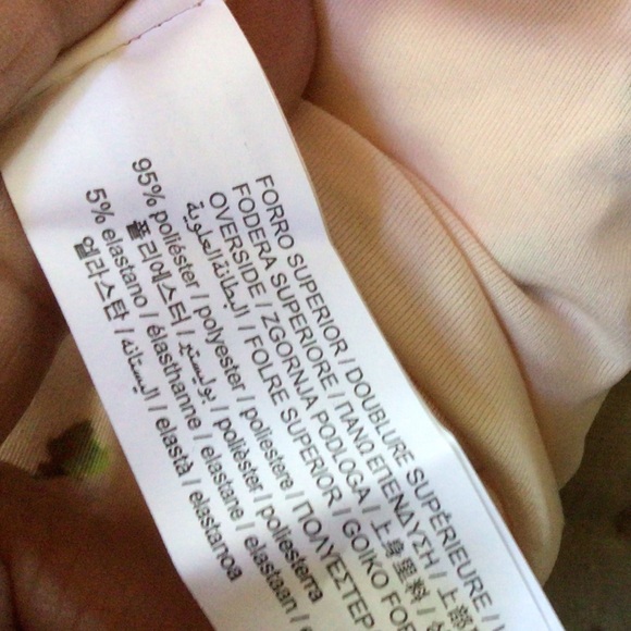 NWT Zara Pink Floral Ruched Halter Crop Top Womens small - Picture 5 of 5